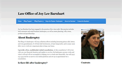 Desktop Screenshot of joybarnhart.com